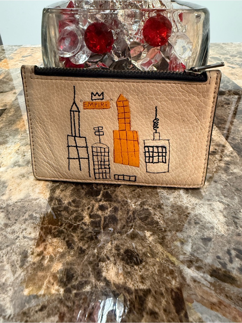 COACH XJEAN MICHEL BASQUIAT ZIP CARD
CASE